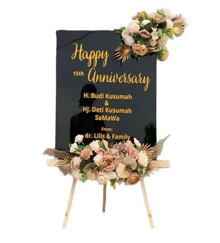 Papan Bunga Akrilik Kaligowong