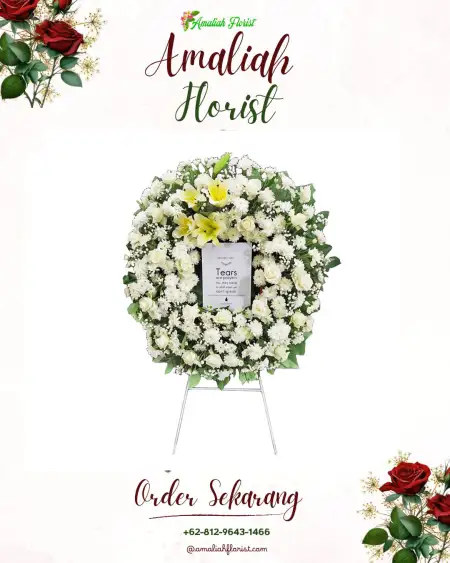 Krans Bunga Duka Kaligowong